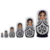 6-слойная матрешка, игрушки, деревянные куклы-животные, подарок на день рождения