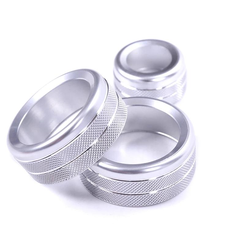 Car Air Conditioning Knobs Audio Circle Trim Fit For BMW F30 F34 F20 F21 F46 X1 F48 X2 F47 F32 F33 F36 1 2 3 Series