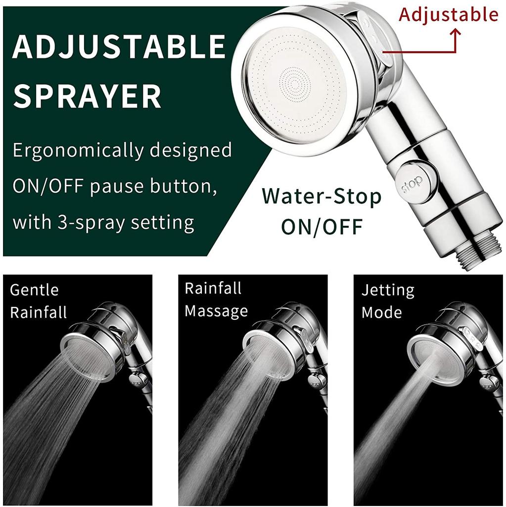 Faucet Extender External Shower Head Bathroom Faucet Adapter Attachment High Pressure Washbasin Faucet External Shower Head Set