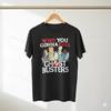 Ghostbusters Who You Gonna Call Graphic T-Shirt Black Movie Cartoon Tee - T478