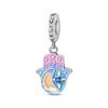 2026 Fashion Guardian's Hand Demon's Eye Charm Charm Charm Beads DIY Jewelry Bracelet Accessories Women's 925 Silver