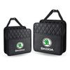 VMAD6 Car Storage Bag Multi-function Seat Back Storage Pocket Suspension for Skoda Octavia A5 A7 Fabia Superb Kamiq Rapid Yeti Citigo