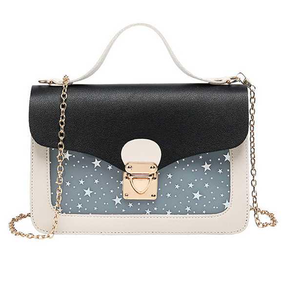 Женская мини маленькая квадратная сумка через плечо модная сумка кроссбоди с пайетками в виде звезды кошелек сумки Sac KTY