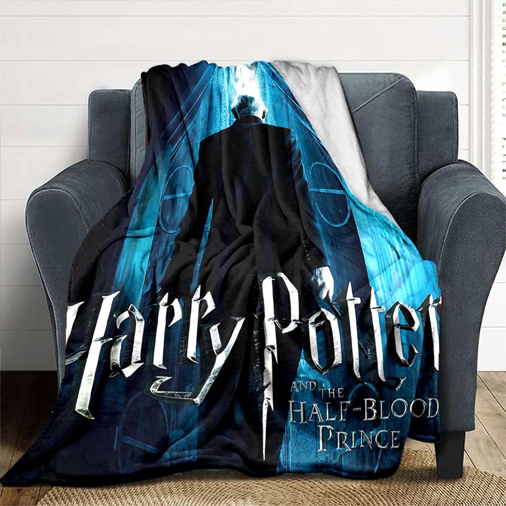 1pc Harry Potter Half-Blood Prince Flannel Blanket Soft Warm Throw for Home, Office, Travel, All-Season Cozy Bedding Gift L1417