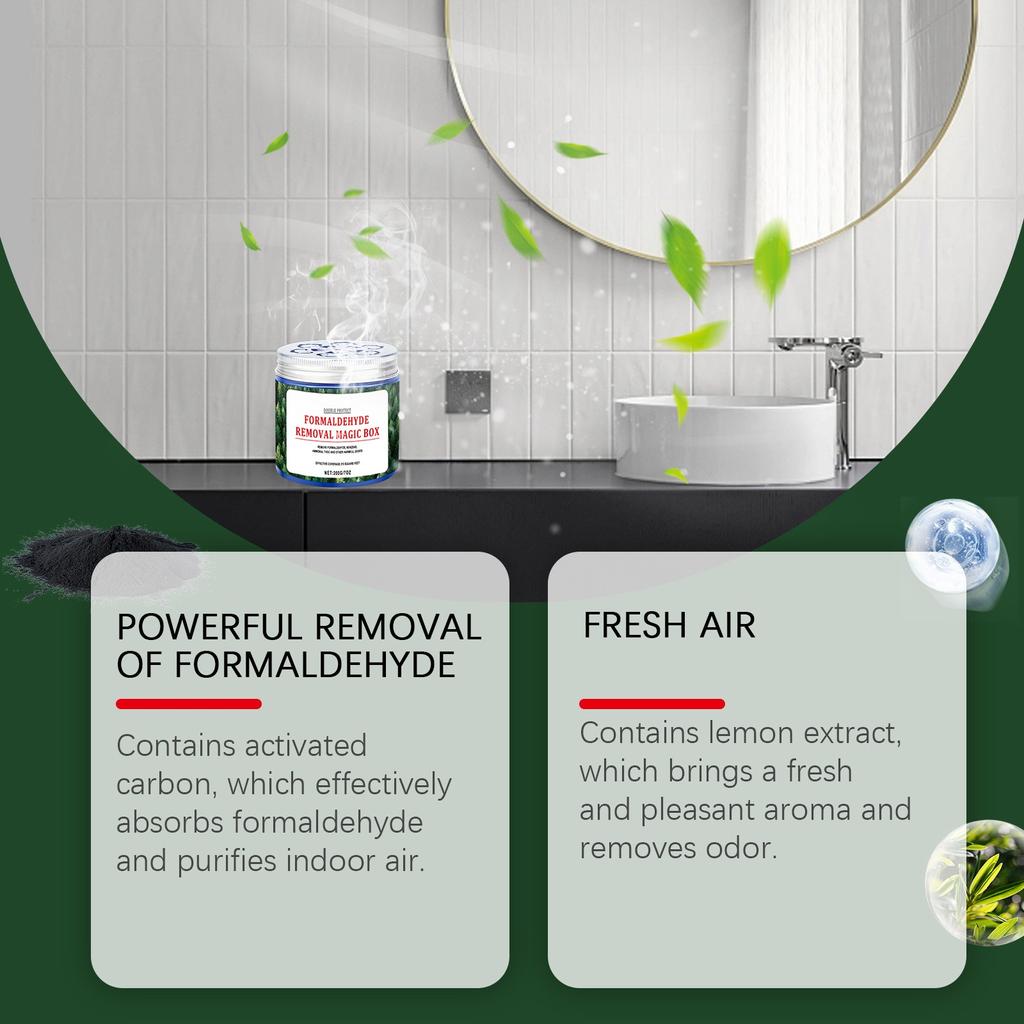 Коробка с агентом для удаления запахов New House Odor Removal Agent Purifier Deodorant Odor Removal 2ml