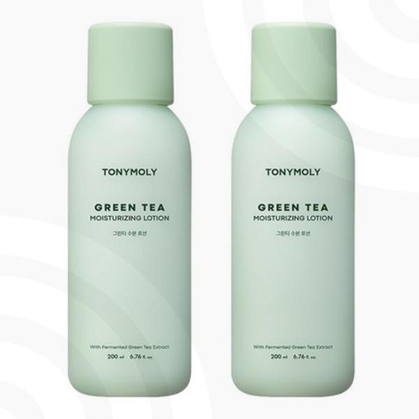 TONYMOLY The Chok Chok Green Tea Watery Lotion 160ml 2-Pack