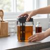 Built In Measurement Scale Cold Brew Pitcher Coffee Filter Pitcher  Office Coffee