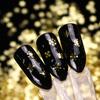 90Pcs/Box Christmas Golden Snowflake Nail Art Sequins Ultra-thin Manicure Decor