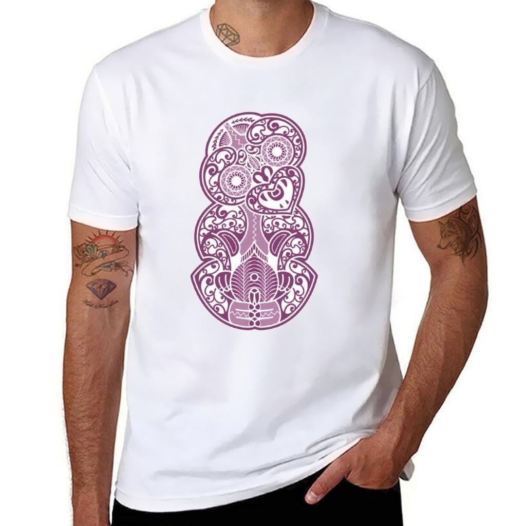 Maori Hei Tiki TShirt Big Size Loose Fit Tee Shirt
