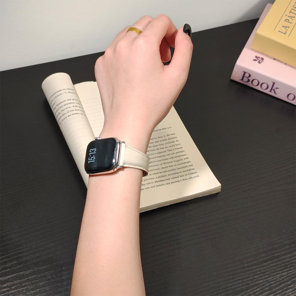 Женский роскошный кожаный ремешок для Apple Watch Serise11 42мм 46мм Малахитовый ремешок для Iwatch Serise10 9 8 7 6 5 4 Se 3 2 Элегантный браслет Ultra3 49мм