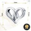Charms Heart Weave 925 Bead Pendant Charms Charms 925