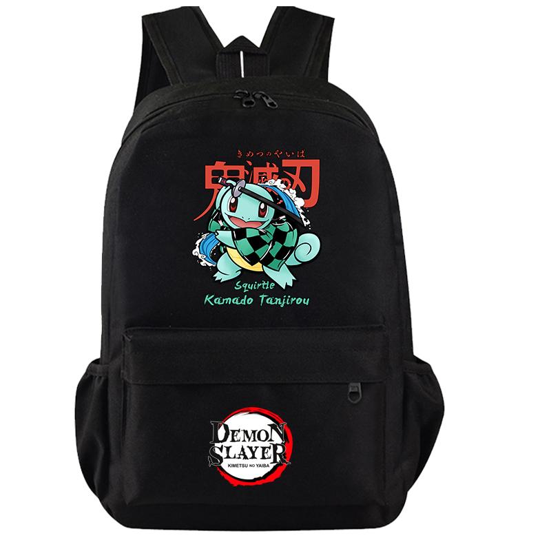 Anime Cartoon Printing Laptop Bagpack Teenage Backpack Unisex School Bags for Boys Girls Back To School Mochilas Rucksack
