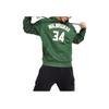 Nike Толстовка с капюшоном из флиса NBA Milwaukee Bucks Giannis Antetokounbpo Essential Green для мужчин в уличном стиле DB1184-323
