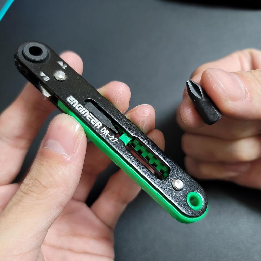 Engineer Ratchet Hex Ultra-Thin & Lobe, Ultra-Short, DR-273