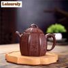 260 мл чайники из фиолетовой глины Исин, ручная работа, восьмиугольный чайник Цинь Цюань, необработанная руда, фиолетовая грязь, чайник для замачивания чая, чайный сервиз Zisha, принадлежности для чая
