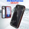 IP68 Водонепроницаемый чехол RedPepper Clear Cover для IPhone 16 15 14 13 12 11 Pro Max XS XR 7 8 для Дайвинга Подводного плавания Наружных видов спорта Красный перец