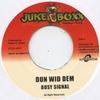 7-дюймовая пластинка BUSY SIGNAL / G WHIZZ - Dun Wid Dem / Nuh Wah Si Dem ST1753 Juke Boxx/Buyre 2010 Европа Регги, Ска и Даб Б/У