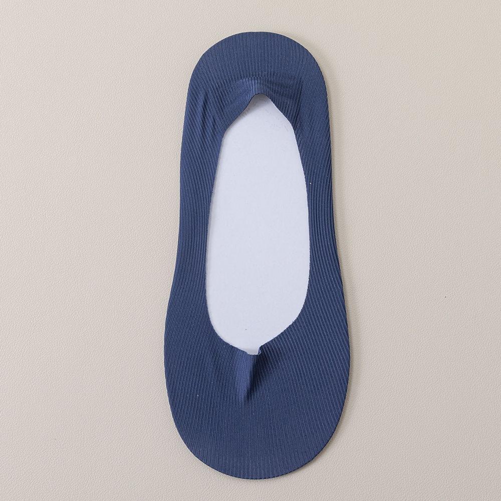 Summer Socks Hollow Out Mesh Breathable Invisible No Show Sock Slippers Solid Color Silicone Non-slip Low Cut Boat Socks