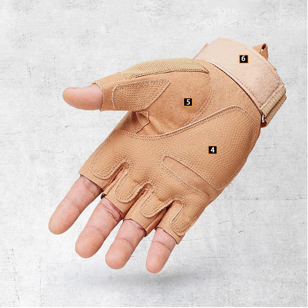 Мужские перчатки с половиной пальца, уличные военные тактические перчатки, спортивные перчатки для стрельбы, охоты, страйкбола, мотоциклетные велосипедные перчатки