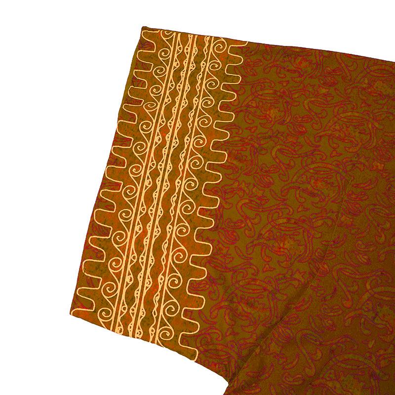 Женские платья больших размеров с круглым вырезом, расклешенные, с длинным рукавом, с принтом