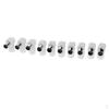 10 Pieces RF Male Connector Plug For RG6 Cable TV Aerial Signal