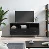 VidaXL TV Stand Black 102x36x50 Cm Engineered Wood 829029