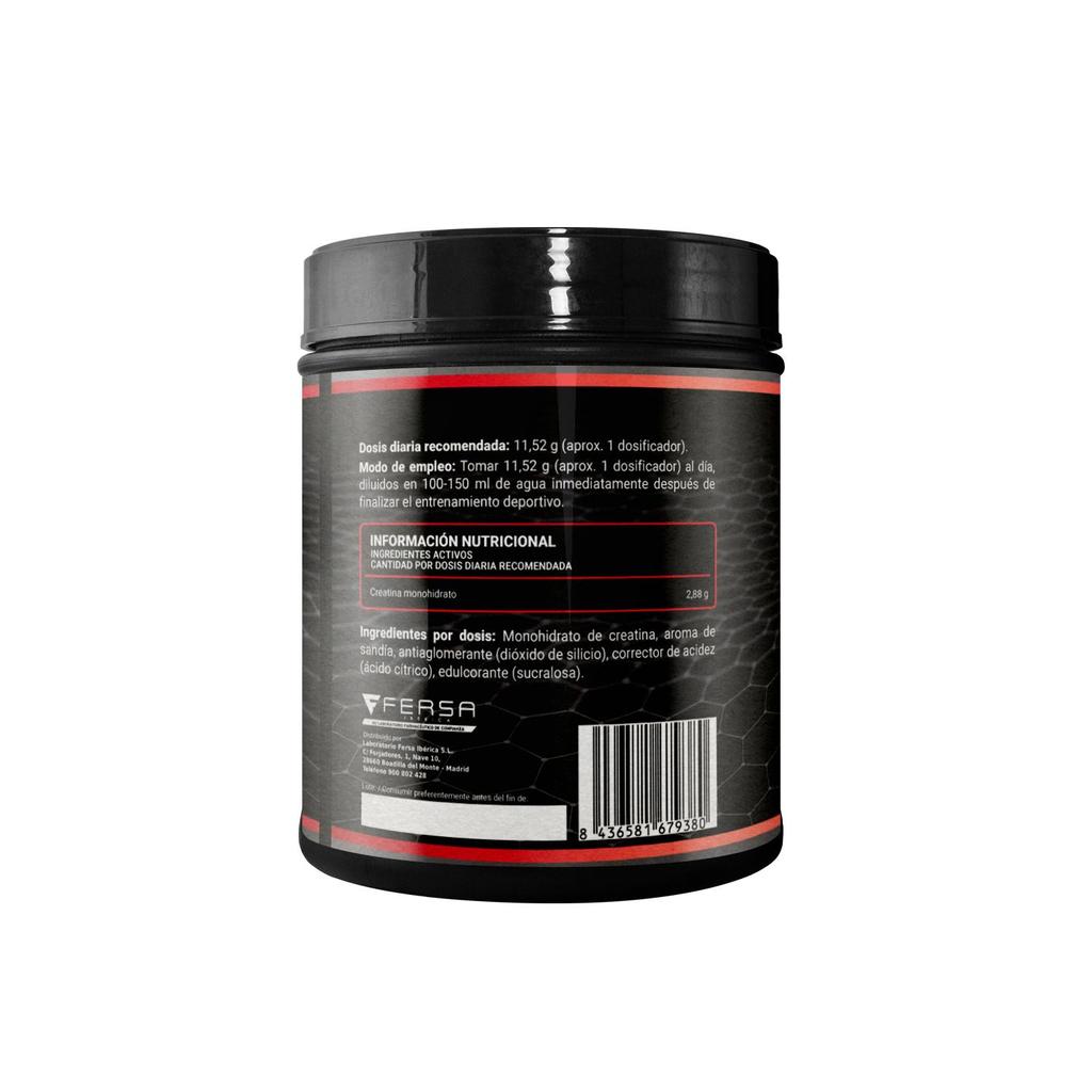 Healthy Fusion Creatine Monohydrate Powder | No Additives | Promotes Muscle Growth and Increases Physical Performance | 300g Watermelon Flavor