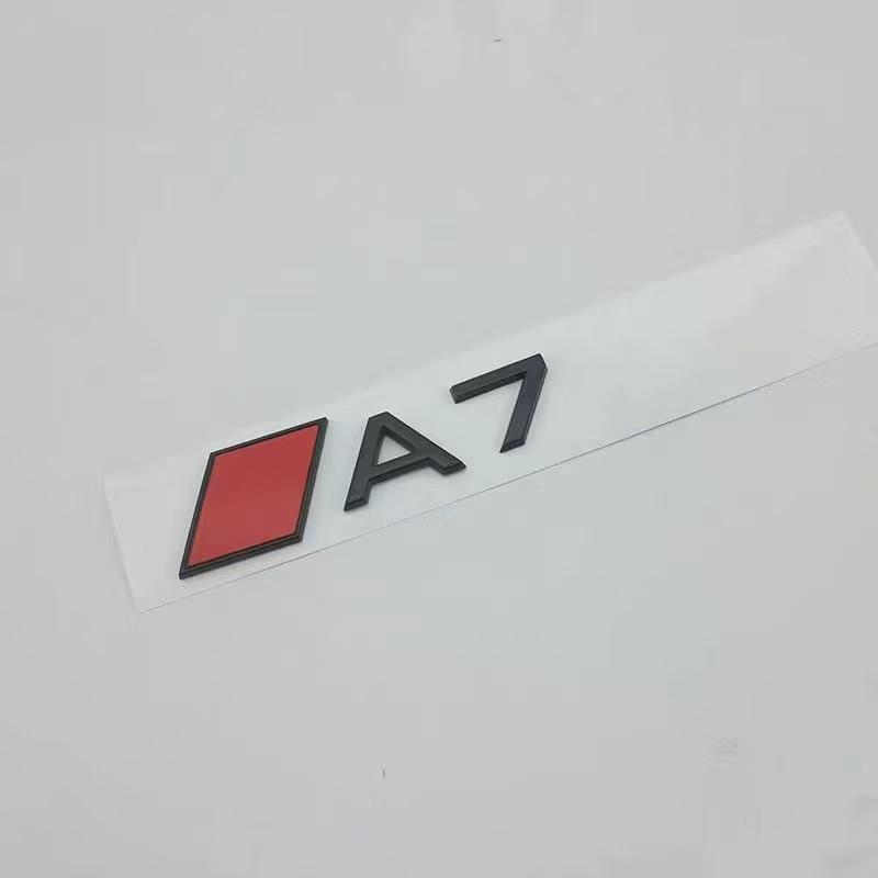3D ABS Автомобильные Наклейки Аксессуары НОВЫЙ Значок с Буквами для Серий A3 A4 A5 A6 A7 A8 Q3 Q4 Q5 Q6 Q7 Q8 Задний Значок на Багажник
