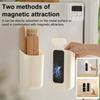 Magnetic Storage Box Acrylic Straw Holder Large Capacity Multipurpose Reusable Tumbler Straw Organizer Kitchen Accessories Container