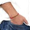 Handmade Braided String Bracelet Unisex Lucky Red Thread Couple Braslet Positive Energy Healing Braclet Valentine Day Jewelry