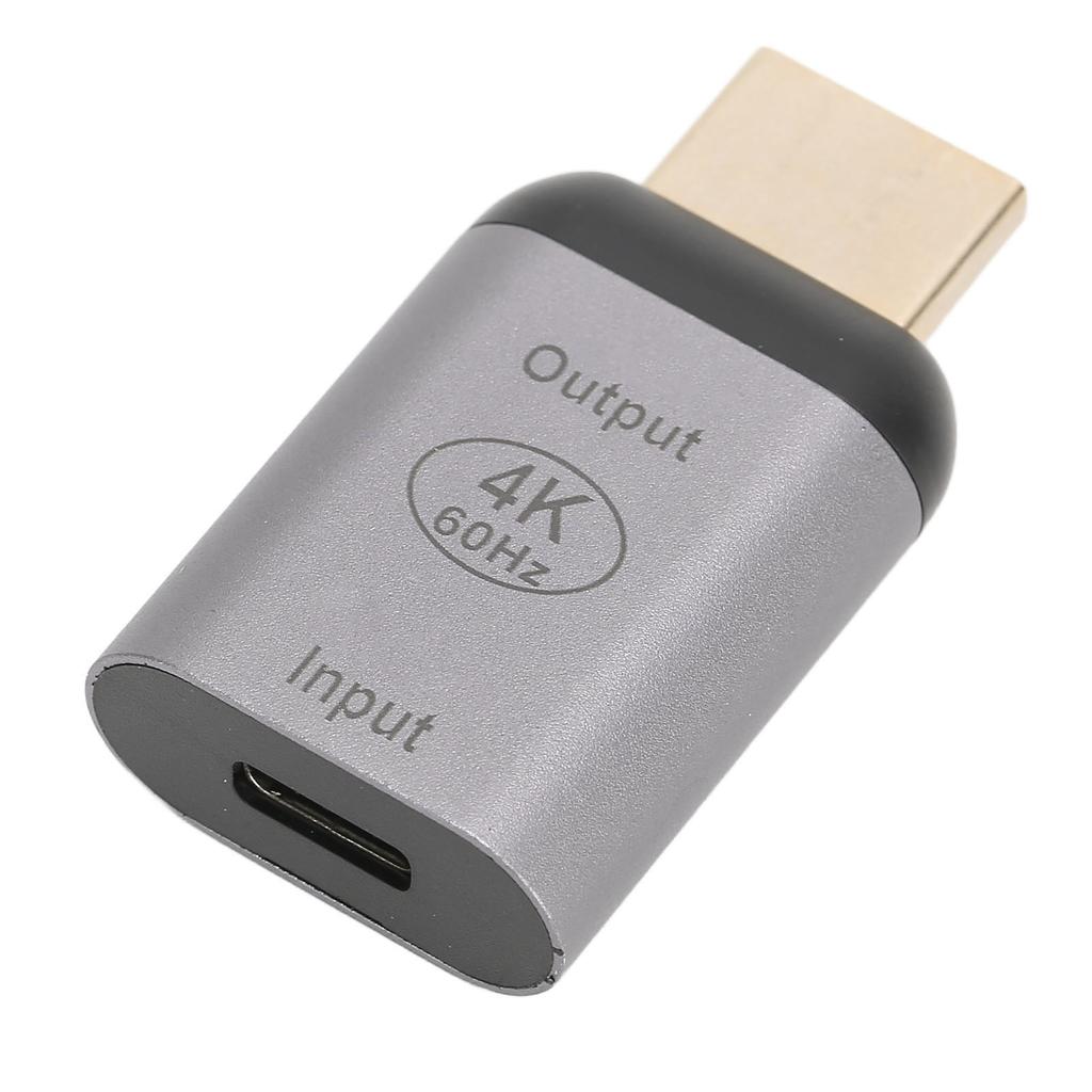 Адаптер USB C Female на Male 4K 60 Гц Высокоскоростной Plug and Play Type C на HD Multimedia Interface для ПК Телефона Планшета
