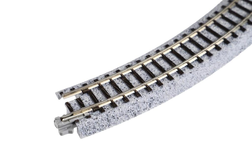 KATO N gauge curved track model R216-45° (4 pieces) 20-170 (railway supplies)