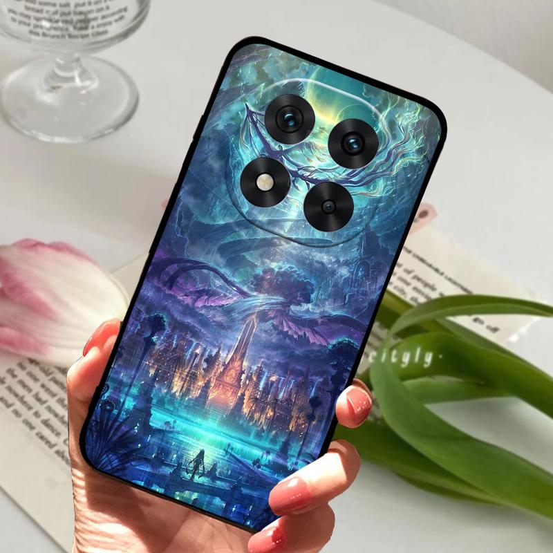 Чехол для Poco X7 X7 Pro 5G Мягкий силиконовый чехол из ТПУ для Xiaomi Redmi Note 14 Pro Coque Turbo 4 Ударопрочный бампер Fundas