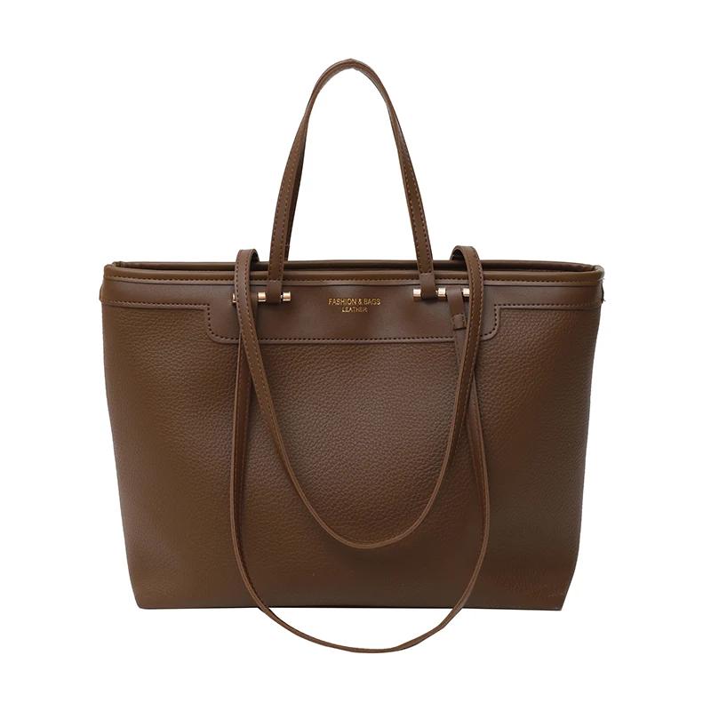 Осенние и зимние новые стили ПУ большой емкости высококачественные роскошные сумки через плечо и сумки