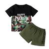 Boys Summer Short Sleeve T-Shirt + Shorts Set