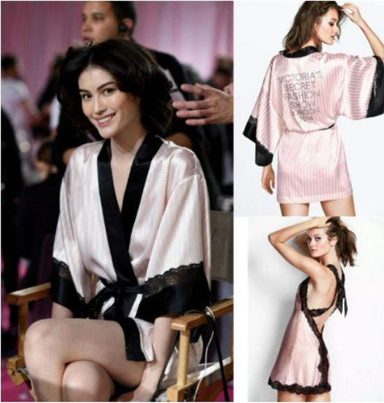 "Korean Striped Women's Seven-Piece Pajama Set for All Seasons"