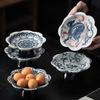 Chinese Blue and White Porcelain Fruit Plate Living Room Office Table Dessert Candy Cake Tea Tray Delicate Ceramic Snack Tray