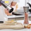 180/200 мл набор шейкеров для соли и перца, мельница для соли и перца из нержавеющей стали, ручная мельница для специй и перца, набор мельниц