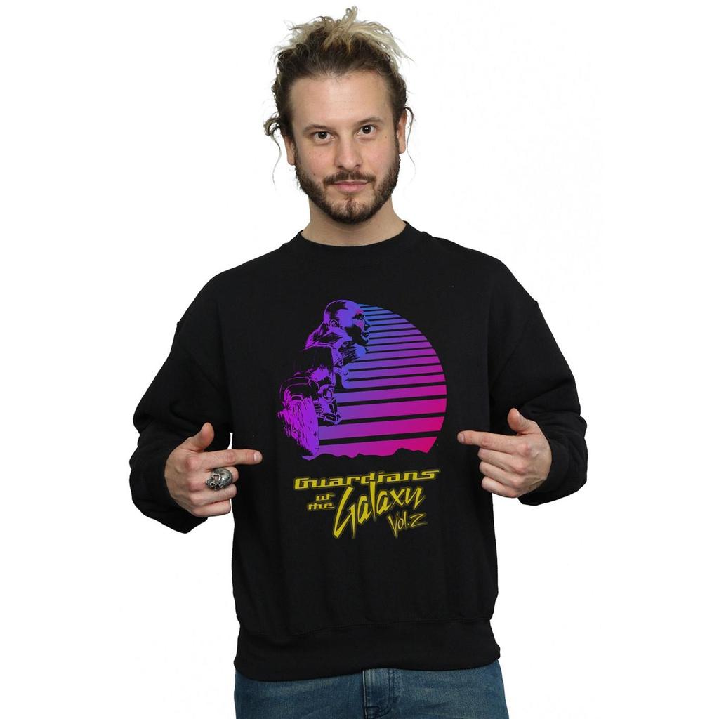 Marvel Mens Guardians Of The Galaxy Vol. 2 Retro Sweatshirt