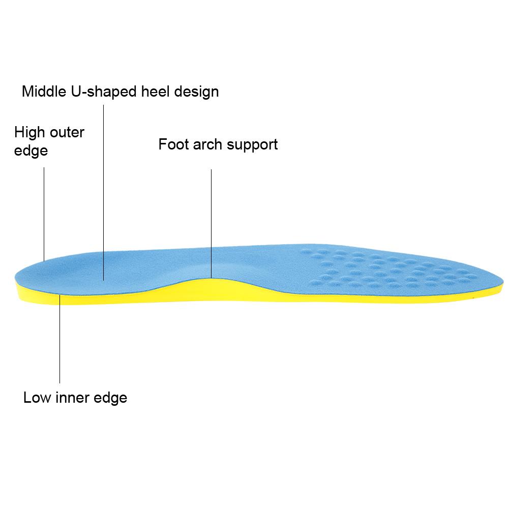Orthopedic Insole X/O Shape Leg Correction Flat Foot Arch Support Foot Massager