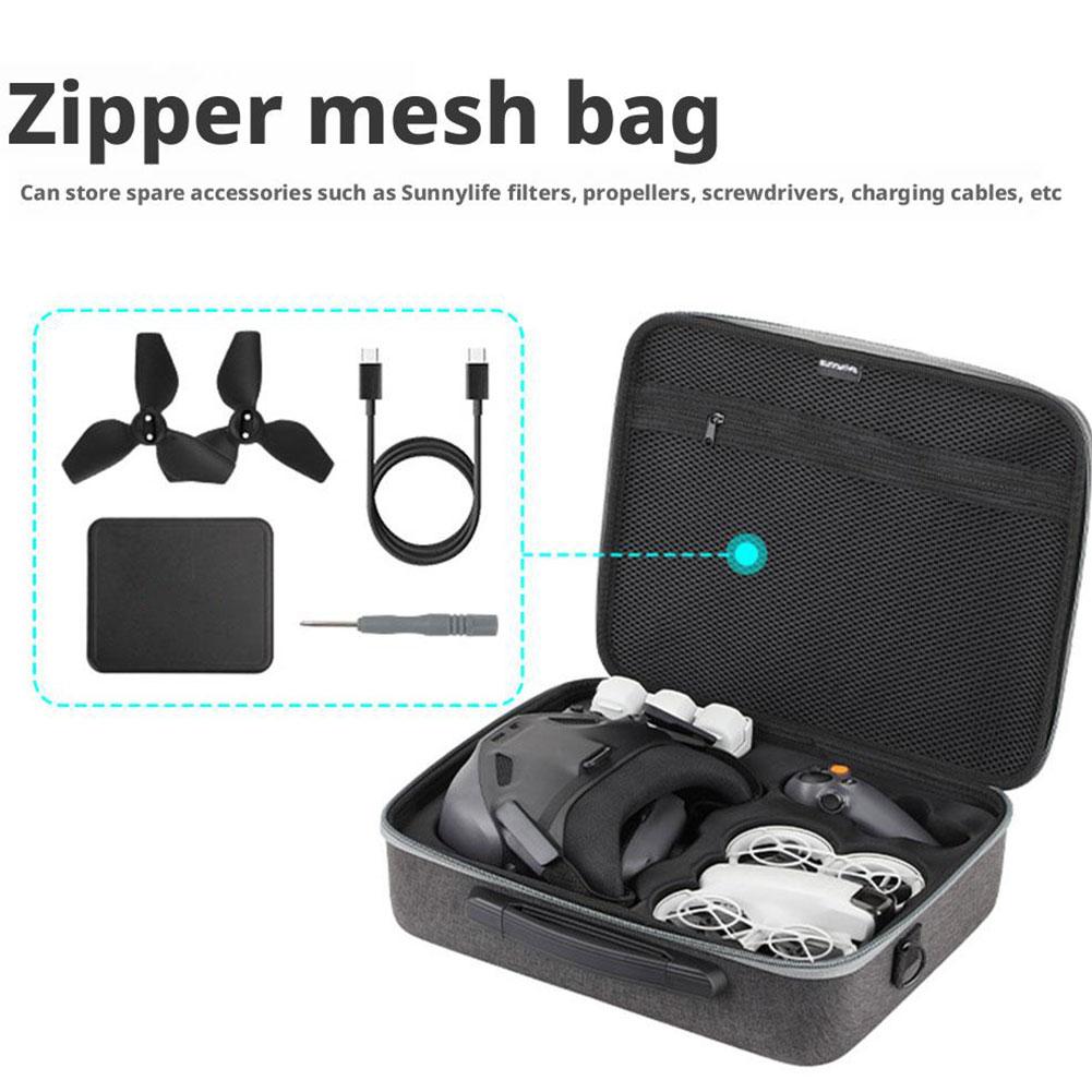 Protective Case For DJI NEO Sensing Flying Glasses Bag Pressure-resistant Drone Accessory Goggl J6V1