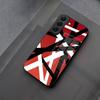 Eddie Van Halen Graphic Guitar Phone Case Glass For Samsung Galaxy S23 S24 S21 S25 S22 S20 Ultra Fe Plus A55 A15 A14 Coque