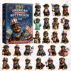 2026 Dog-Themed Christmas Advent Calendar Acrylic Blind Box Gift Kids Adults Decorative Hanging Ornament