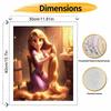Disney Рапунцель картина маслом набор для рисования картина ручной работы DIY подарок украшение дома настенный декор принцесса длинные волосы поделка набор для рисования по номерам