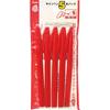 Pentel XS520BD5 Ручка на водной основе, Подписная ручка, Красный, Упаковка 5 шт.