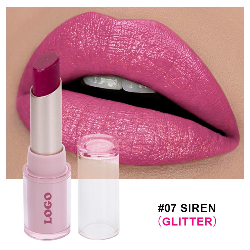 Перламутровый бальзам для губ: Высокоувлажняющая, питательная и придающая объем помада для длительного увлажнения