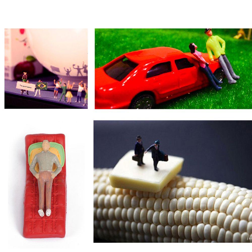 10/30/50Pcs Hand-made Passengers DIY Scale Model Character Model People Figures Plastic People