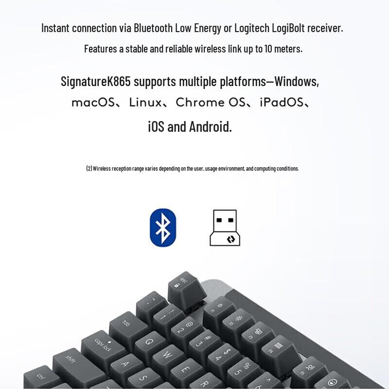 Logitech Беспроводная механическая клавиатура K865