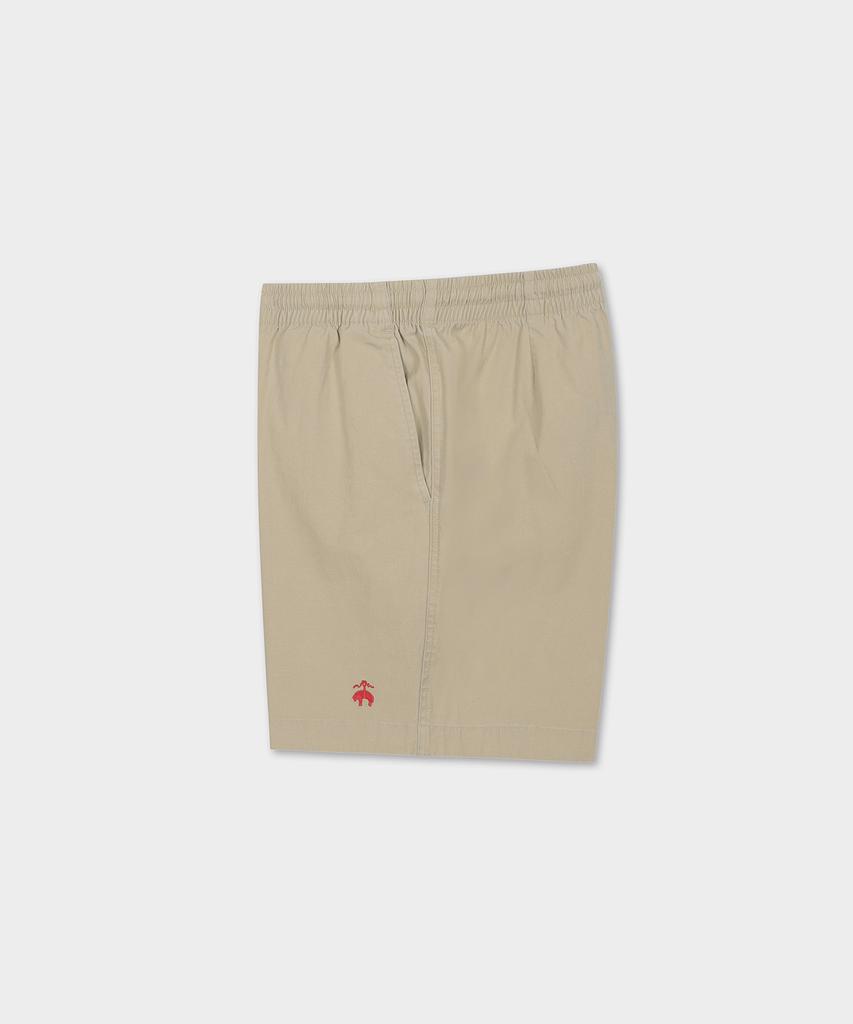 Брюки-шорты Brooks Brothers Friday однотонные (бежевый) (Bbpsmn8942Zfm)