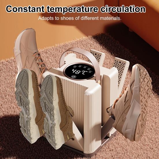 Интеллектуальная сушилка для обуви с таймером и постоянной температурой, многофункциональный дезодоратор для обуви, быстрая сушка и удаление запаха, машина для сушки обуви для домашнего использования